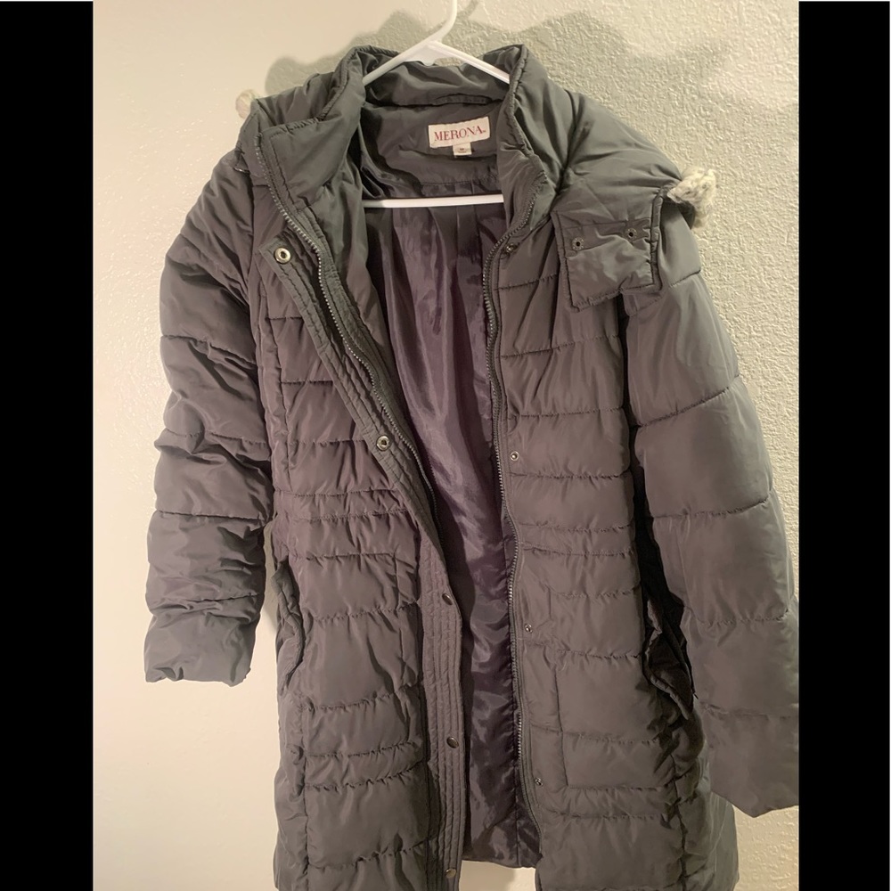 Warm Winter Coat Grey